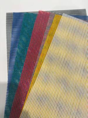 PVC MESH Polyester reinforced 2m wide 250gsm 