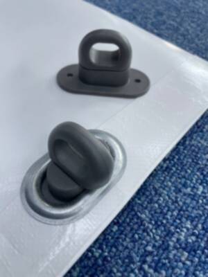 Plastic Turnbutton Eyelet Staple