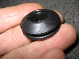 12mm Plastic Eyelets Black